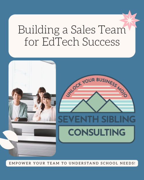 Building A Sales Team for Edtech succes