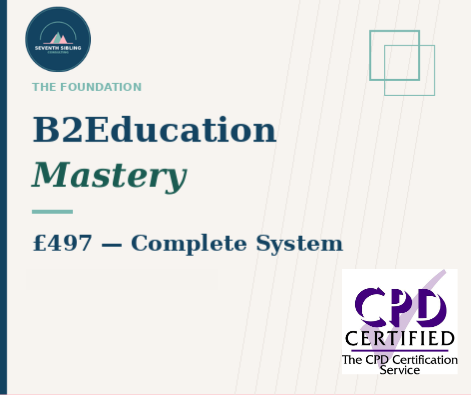 B2Education Mastery Course