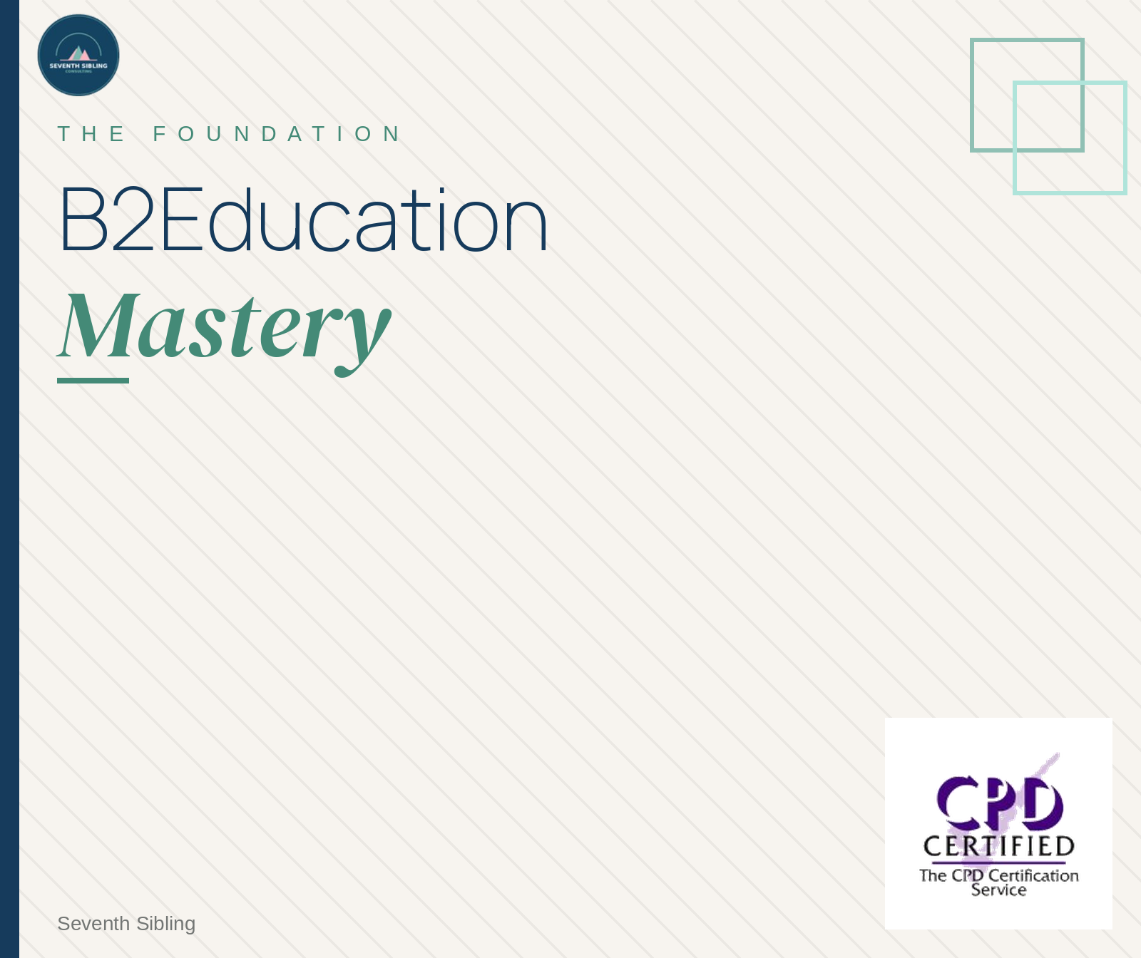B2Education Mastery Course