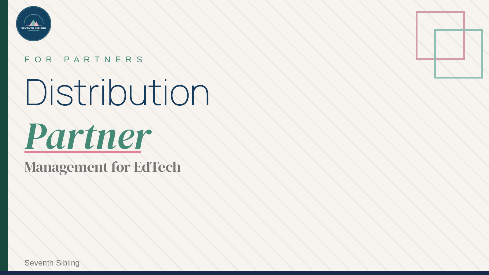Distribution Partner Management for EdTech