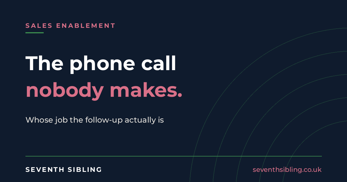 Selling Into Education: The Phone Call Nobody Makes